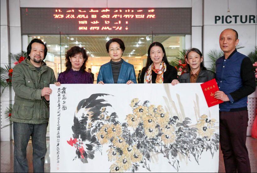 校友葛利彬艺术成就汇报书画展在学校美术馆成功举办